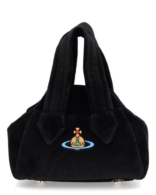 Vivienne Westwood Black Archive Yasmine Mini Handbag for men