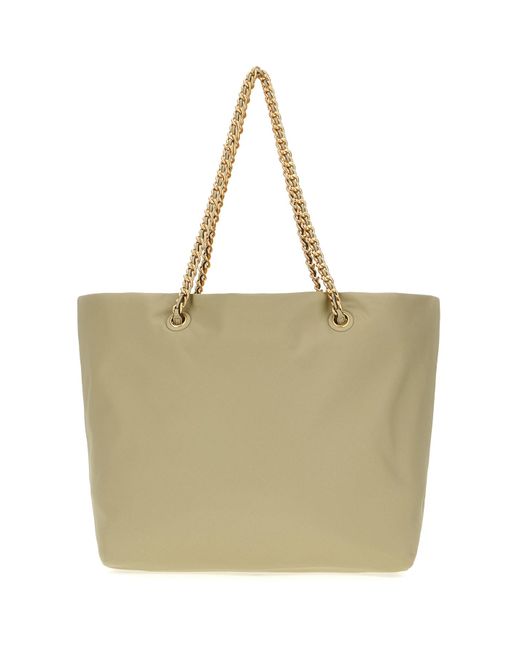 Tory Burch Natural Sage Ella Shopping Bag