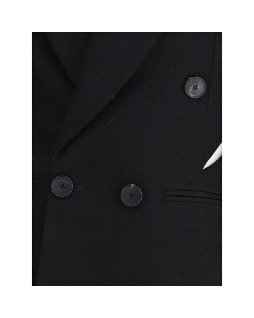 Givenchy Blue Wool Jacket Clothing