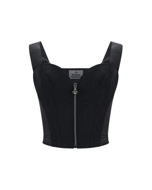 Vivienne Westwood Black Corset Top