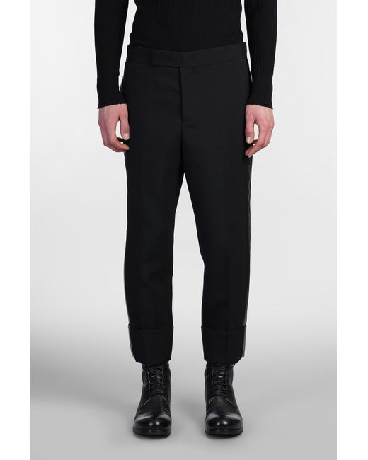 SAPIO Black N 7 Pants for men