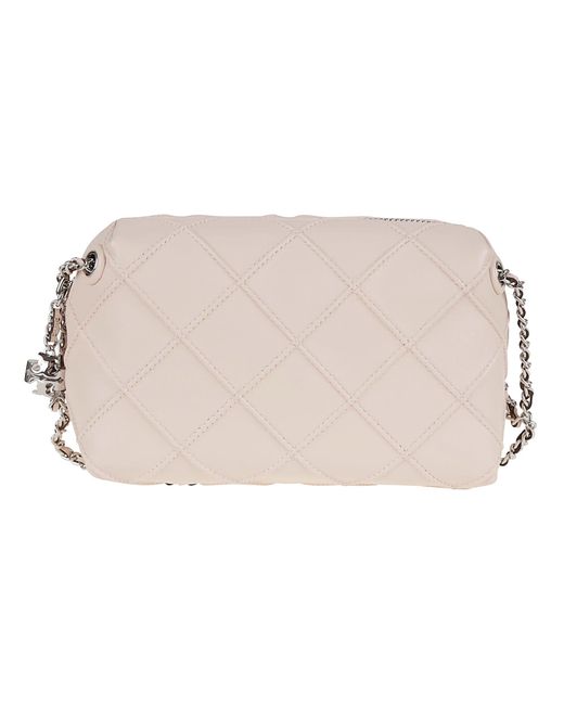 Tory Burch Natural Fleming Small Crossbody Bag