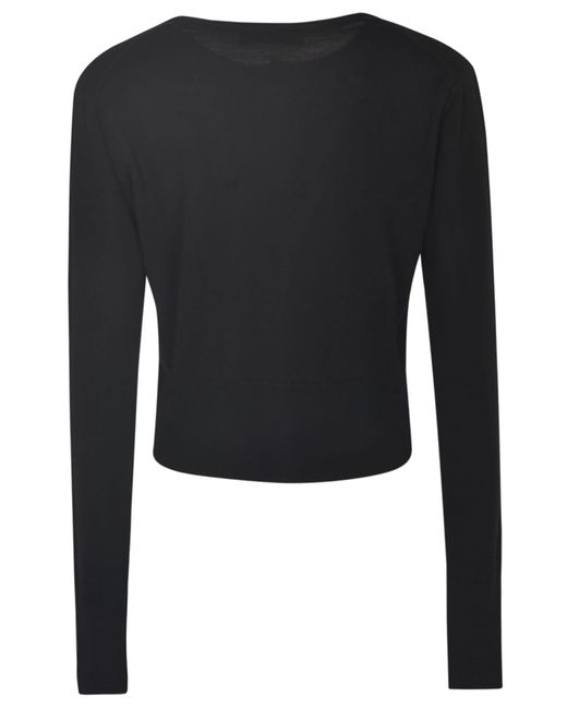 Vivienne Westwood Black Long-Sleeved Buttoned Jumper