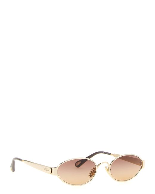 Chloé Pink Chloé '54' Sunglasses