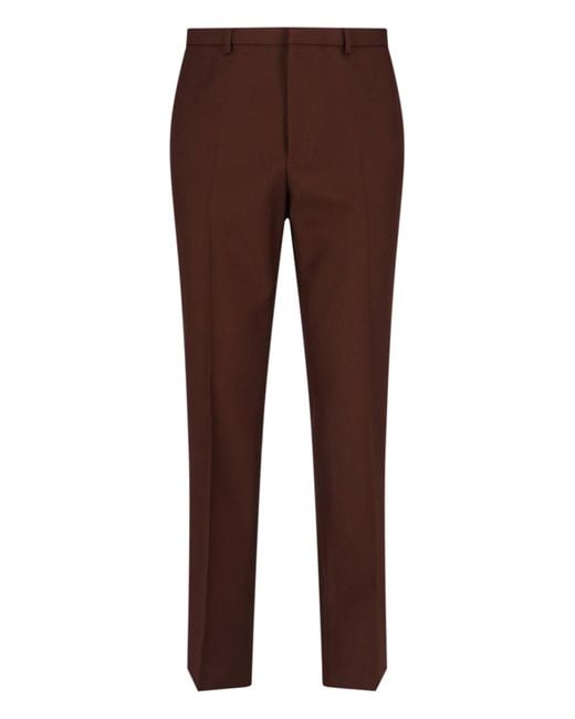 Gucci Brown Straight Pants for men