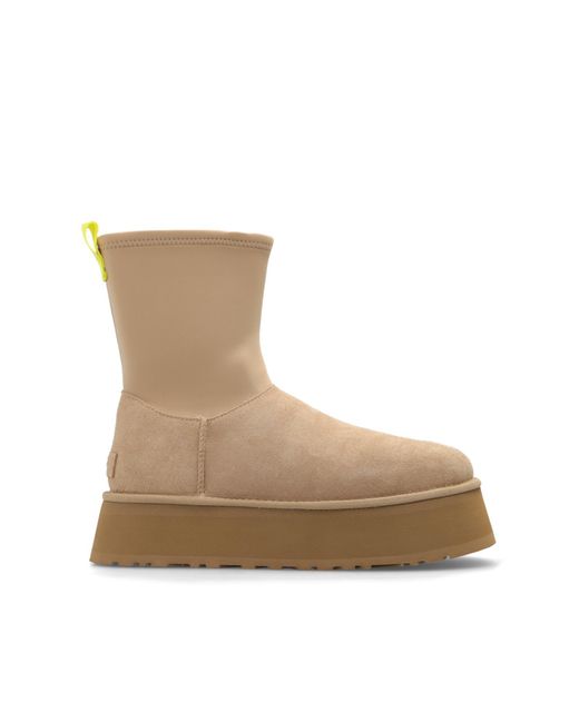 Ugg Brown Classic Dipper Snow Boots