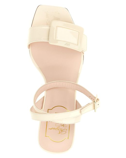 Roger Vivier Natural Solid Wedges