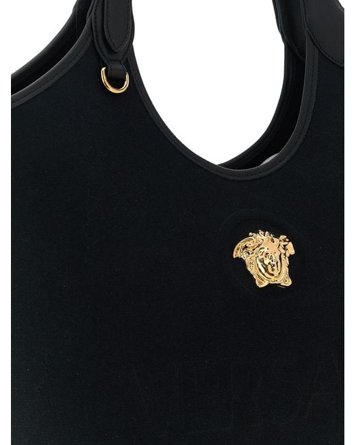 Versace Black Tote Bags