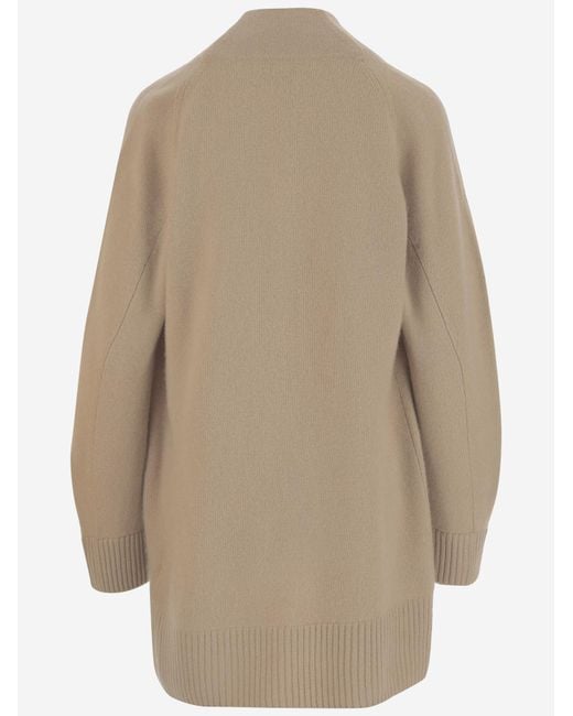 Vince Natural Cardigan Open-Front Cashmere