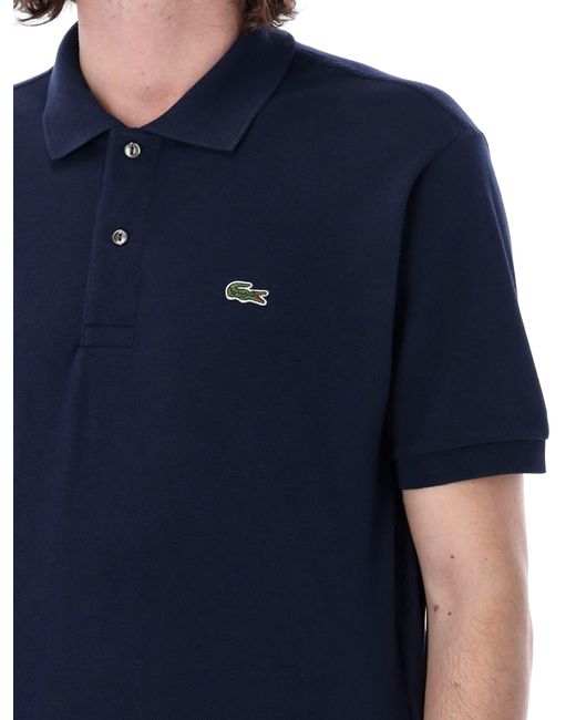 Lacoste Blue Classic Fit Polo Shirt for men