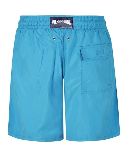 Vilebrequin Blue Moorea Shorts for men