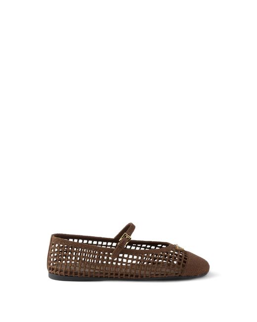 Prada White Flat Shoes Co Pl