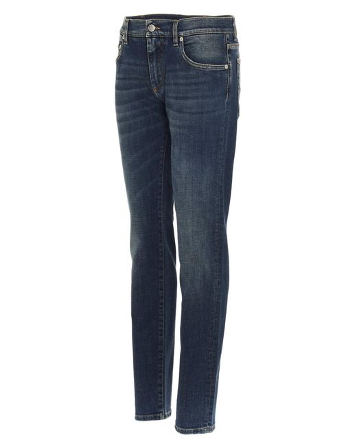 Mens Clothing Jeans Skinny jeans Save 13% Dolce & Gabbana Dolce & Gabbana Mans Skinny Denim Jeans in Blue for Men 
