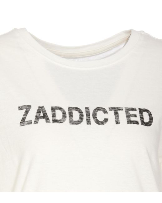 Zadig & Voltaire White Zadig & Voltaire T-Shirts And Polos