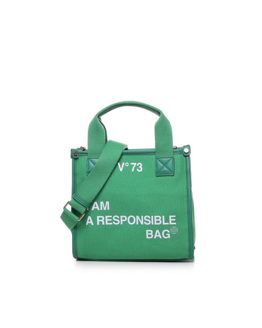 V73 Green Responsibility Tote Bag