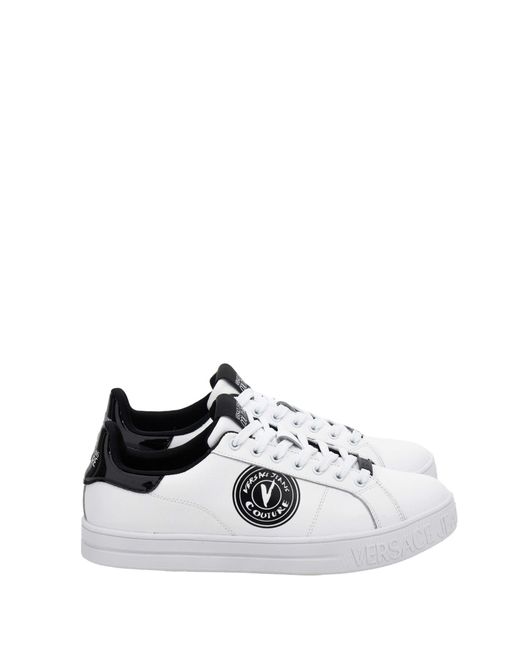 Versace Jeans Couture White Sneakers for men