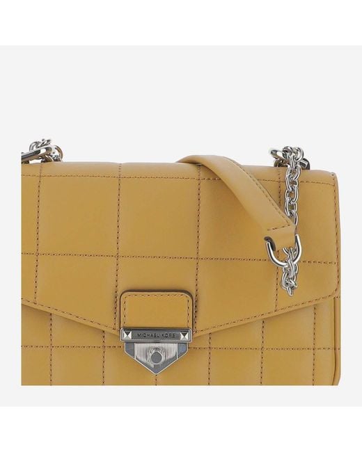 Michael Kors Natural Soho Small Shoulder Bag Lambskin