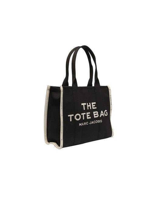Marc Jacobs Black Tote Bag Cotton Tote-Bags