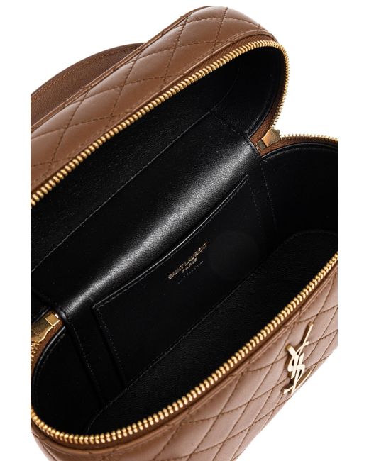 Saint Laurent Brown Shoulder Bag Gaby