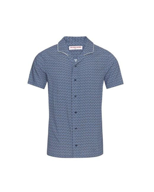 Orlebar Brown Blue Hibbert Perez-279301-Springfield, Clothing for men
