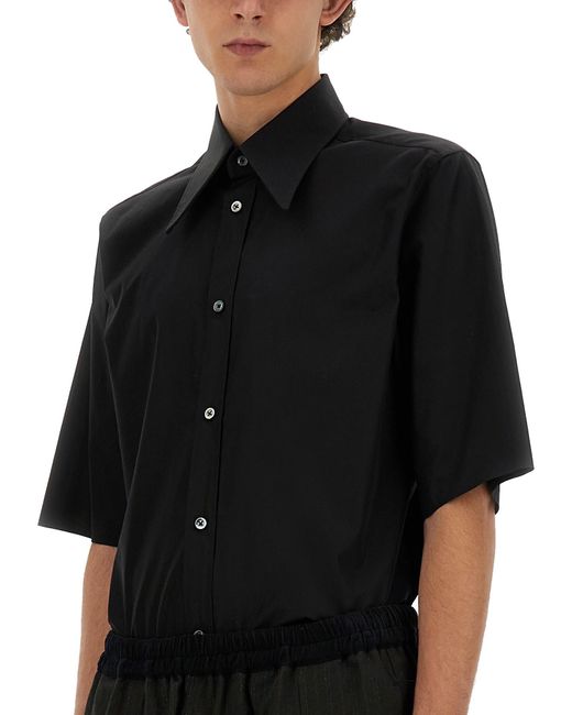 Maison Margiela Black Short-sleeved Shirt for men