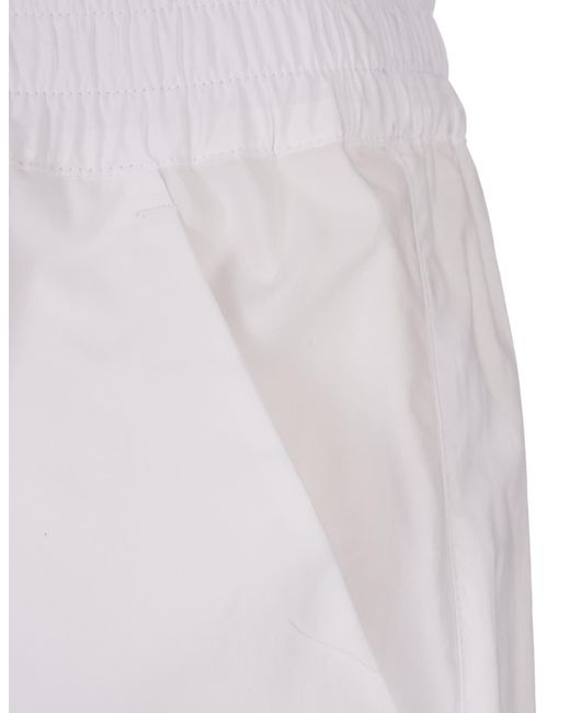 P.A.R.O.S.H. White Canyox Shorts