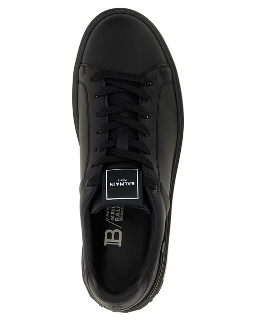Balmain Black 'B-Court' Sneakers for men