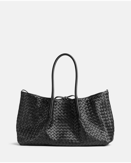 Bottega Veneta Black Pinacoteca Tote Bag