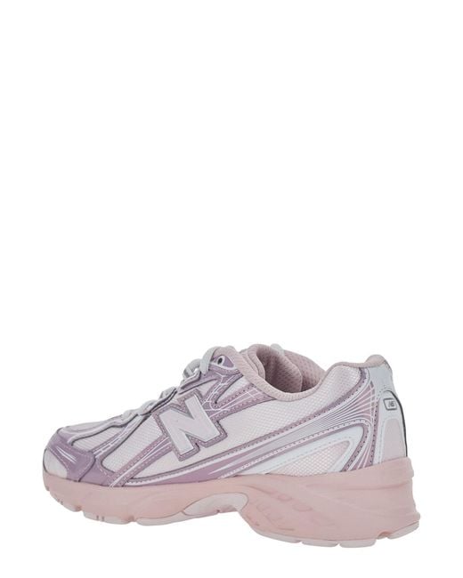 New Balance Purple Sneakers 740 Synthetic Trainers