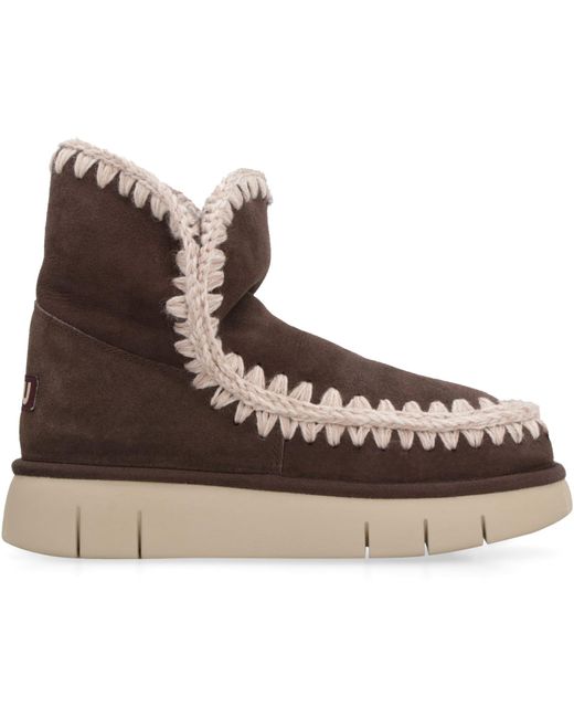 Mou Brown Eskimo 18 Bounce Ankle Boots
