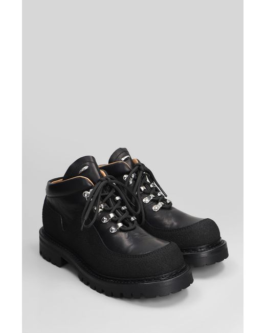 Our Legacy Black Quest Boot Combat Boots for men