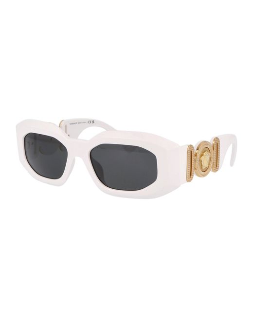Versace Gray Sunglasses for men