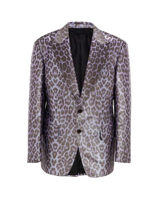Tom Ford Multicolor Purple Viscose Clothing for men