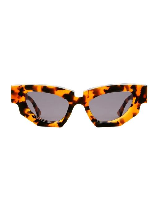 Kuboraum Brown Maske F5 Hor Sunglasses