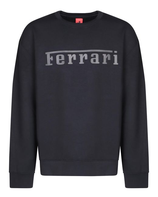Ferrari Blue Scuba Sweater for men