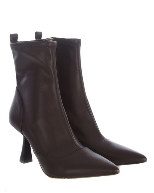 Michael Kors Brown Ankle Boots "Clara"