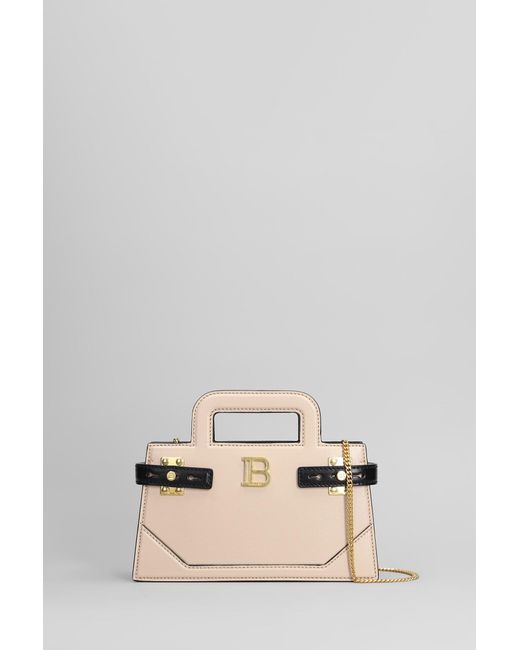Balmain Pink B Buzz Small Shoulder Bag