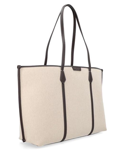 Tory Burch Natural Handbag Perry Cotton Polyester Handbags