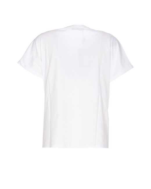Twin Set White Logo T-Shirt