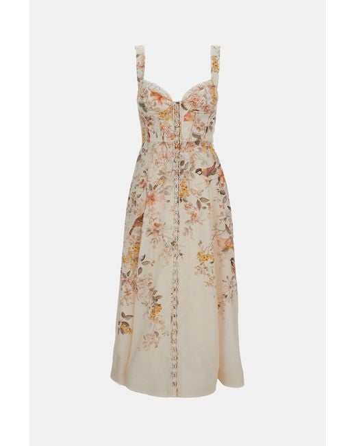 Zimmermann White Luna Dress