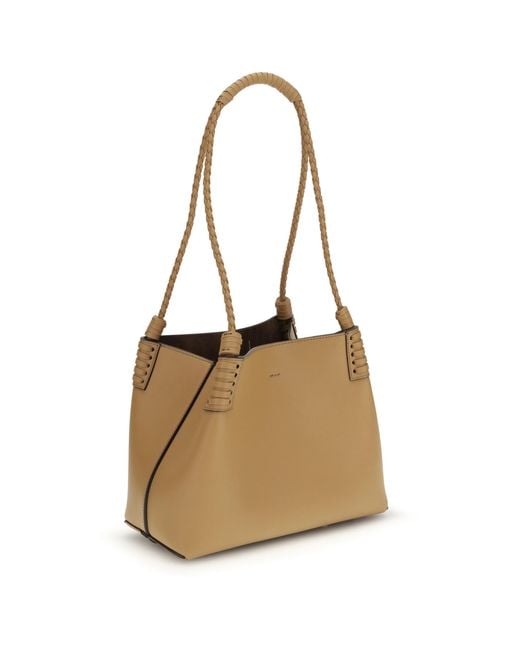 Etro Natural Libra Shopping Bag Calf Suede Shoulder