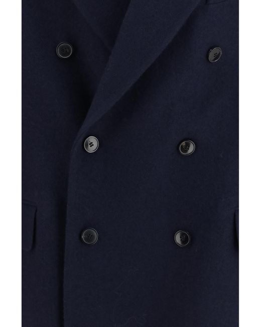 Dries Van Noten Blue Wool Blazer Bosier (Ovis Aries) Jacket for men