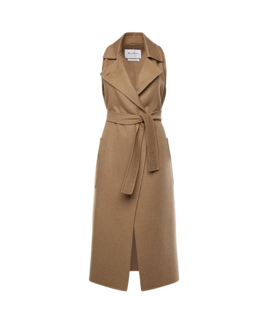 Max Mara Natural Coats Camel