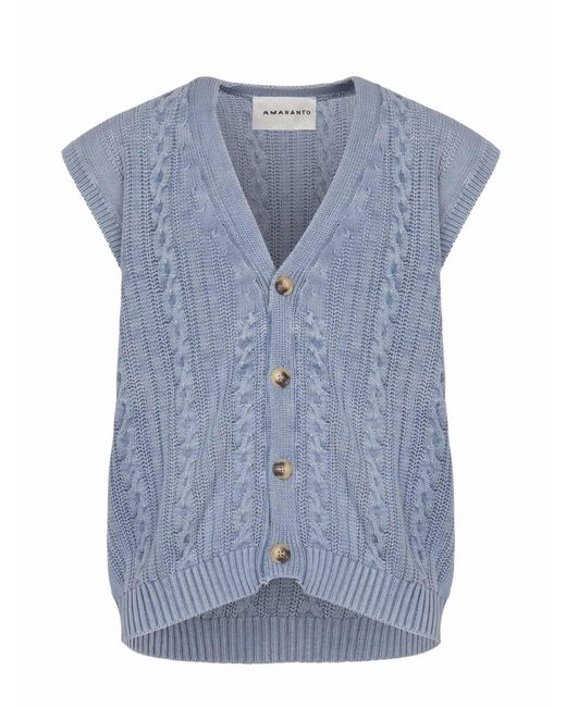 Amaranto Blue Sweaters Cotton for men