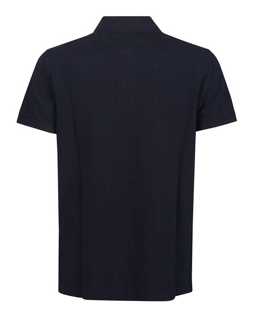 Tom Ford Blue Tennis Piquet Short Sleeve Polo Shirt for men