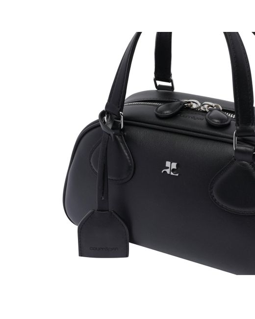 Courreges Black Friday Bowling Shoulder Bag