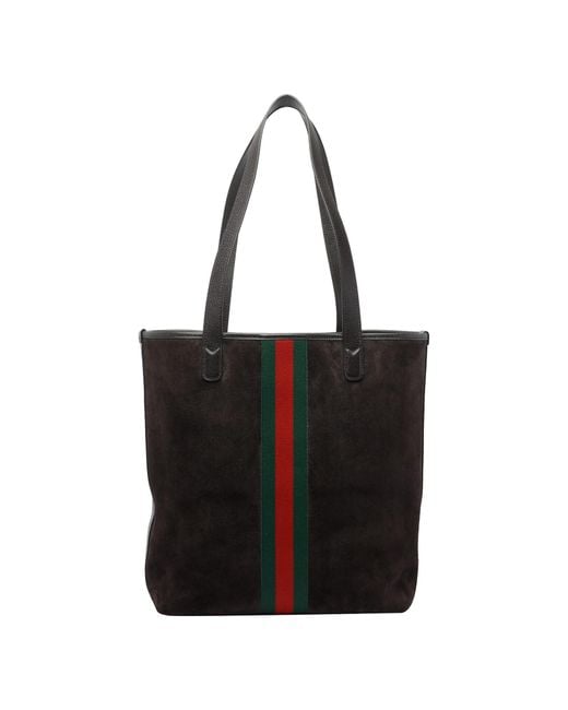 Gucci Black Medium Ophidia Shopping Bag for men