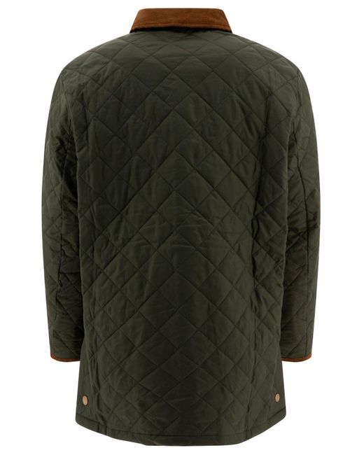 Barbour Green Liddesdale Quilted Jacket for men