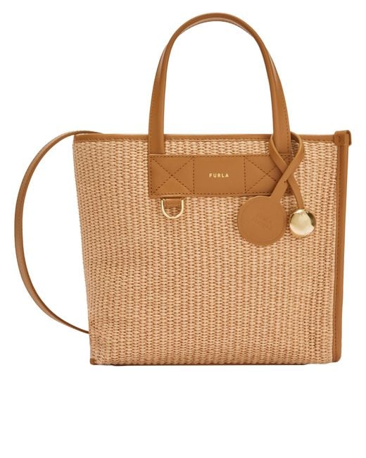 Furla Brown Divide It S Tote