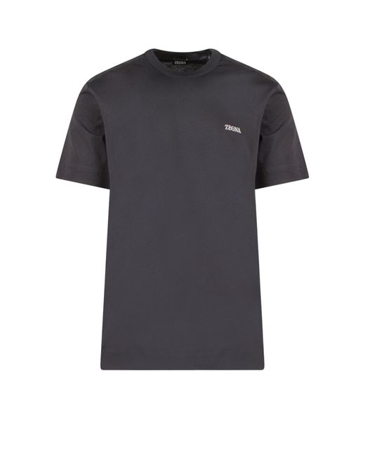 Zegna T-shirts in Black for Men | Lyst